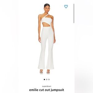 Superdown Emilie cut out jumpsuit NWT